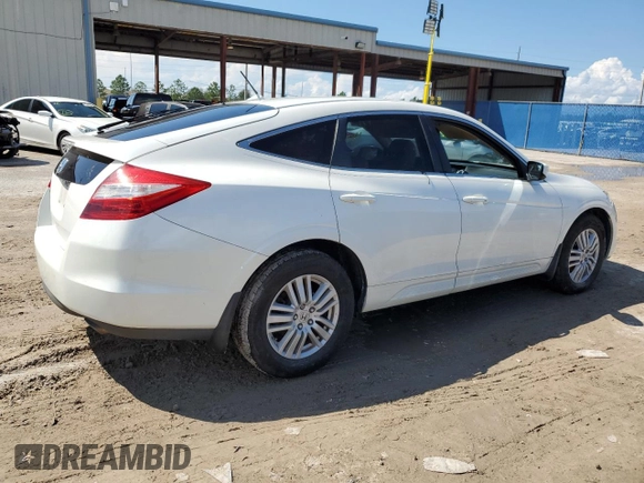 2012 Honda Crosstour EX-L with VIN 5J6TF3H53CL004005, listed as a Copart auction lot 73849554 with 0 mi miles and Salvage Title. Bid and sale history available at carsss.com. Image 3.