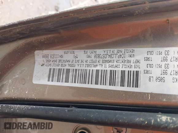 2018 Jeep Cherokee Latitude Tech Connect с VIN 1C4PJLCB4JD573830, выставлен на аукционе IAAI как лот 42220149 с пробегом 123 084 миль миль и . История ставок и продаж доступна на DreamBid. Изображение 9.