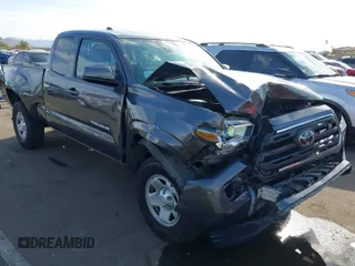 2018 Toyota Tacoma SR with VIN 5TFRX5GN8JX116802, listed as a IAAI auction lot 41879503 with 86,448 mi miles and . Bid and sale history available at DreamBid. Image 1.