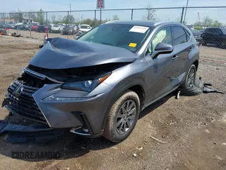 2019 Lexus NX with VIN JTJBARBZ0K2182616, listed as a IAAI auction lot 42097649 with 61,507 mi miles. Bid and sale history available at carsss.com. Image 18.