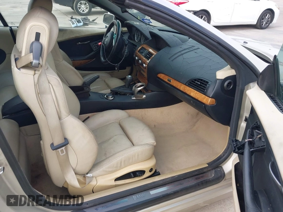 2006 BMW 6 Series 650Ci with VIN WBAEK13456CN78510, listed as a IAAI auction lot 42129703 with 131,096 mi miles and . Bid and sale history available at DreamBid. Image 5.