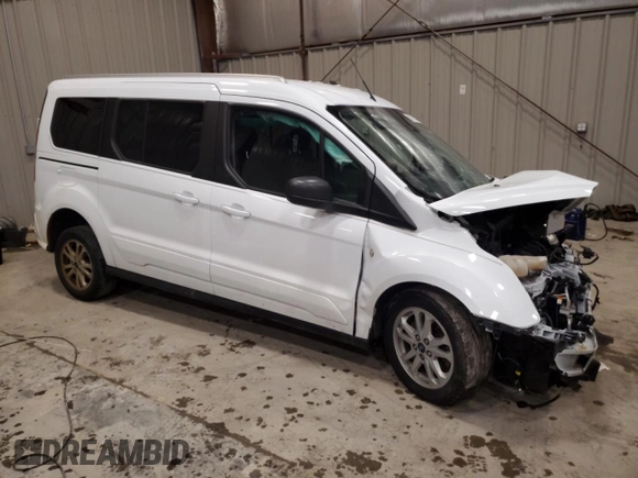 2019 Ford Transit Connect XLT with VIN NM0GS9F23K1406175, listed as a Copart auction lot 50391135 with 6,017 mi miles and Non repairable. Bid and sale history available at DreamBid. Image 4.