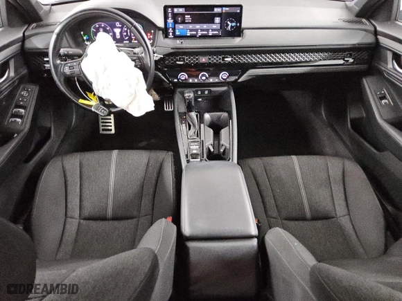 2023 Honda Accord Hybrid Sport with VIN 1HGCY2F56PA029786, listed as a Copart auction lot 48214875 with 66,521 mi miles and Salvage Title. Bid and sale history available at carsss.com. Image 8.