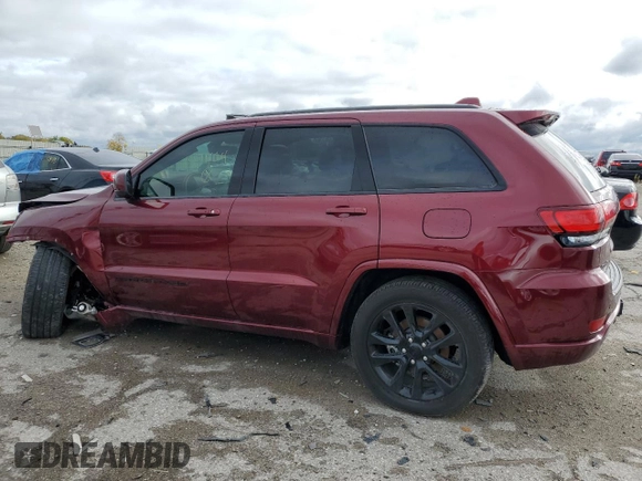 2022 Jeep Grand Cherokee WK Laredo X with VIN 1C4RJFAGXNC147404, listed as a Copart auction lot 72098963 with 33,439 mi miles and Salvage Title. Bid and sale history available at carsss.com. Image 2.