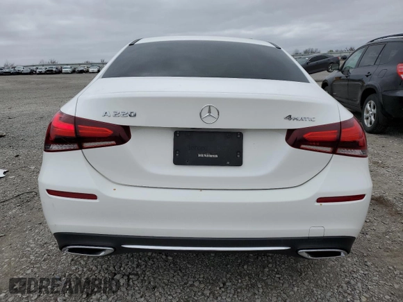2021 Mercedes-Benz A 220 with VIN W1K3G4FB5MJ285356, listed as a Copart auction lot 51084775 with 64,777 mi miles and Salvage title. Bid and sale history available at DreamBid. Image 6.