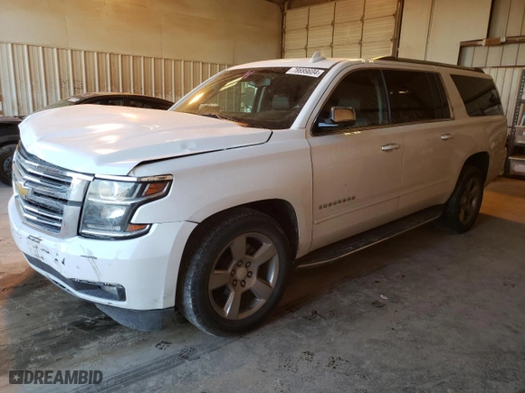 2018 Chevrolet Suburban Premier with VIN 1GNSCJKC9JR196800, listed as a Copart auction lot 78699604 with 94,841 mi miles and Salvage Title. Bid and sale history available at carsss.com. Image 1.