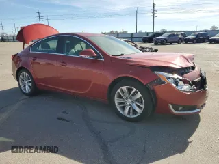 2015 Buick Regal Premium I with VIN 2G4GN5EX8F9119072, listed as a Copart auction lot 50315205 with 188,945 mi miles and Salvage Title. Bid and sale history available at carsss.com. Image 4.