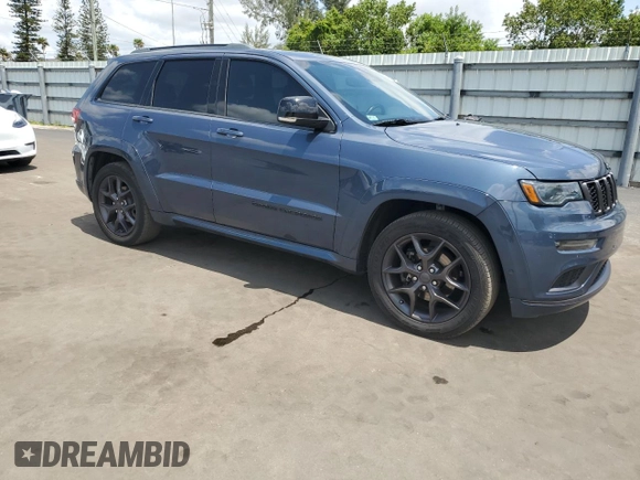 2020 Jeep Grand Cherokee Limited X with VIN 1C4RJEBGXLC152561, listed as a Copart auction lot 57058425 with 60,973 mi miles and Salvage title. Bid and sale history available at DreamBid. Image 4.