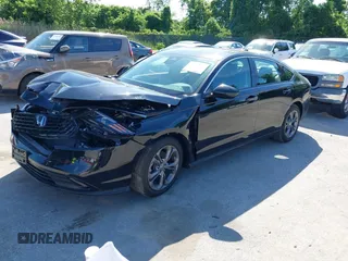 2024 Honda Accord EX with VIN 1HGCY1F34RA013453, listed as a IAAI auction lot 42279634 with 11,301 mi miles and . Bid and sale history available at DreamBid. Image 17.