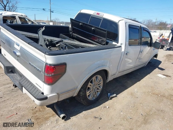 2013 Ford F-150 XL with VIN 1FTFW1EF3DFB26755, listed as a IAAI auction lot 41690301 with 231,078 mi miles. Bid and sale history available at carsss.com. Image 4.