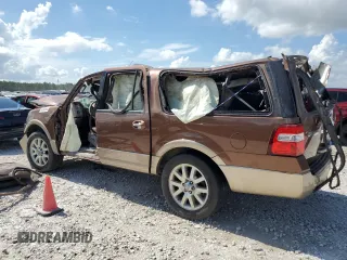 2012 Ford Expedition Max King Ranch with VIN 1FMJK1H59CEF46979, listed as a Copart auction lot 60762964 with Not provided miles and Non repairable. Bid and sale history available at DreamBid. Image 2.