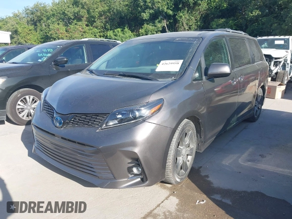2015 Toyota Sienna SE with VIN 5TDXK3DC3FS684448, listed as a IAAI auction lot 42629958 with 125,645 mi miles and . Bid and sale history available at DreamBid. Image 17.