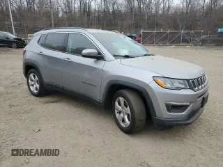 2019 Jeep Compass Latitude with VIN 3C4NJCBB0KT835170, listed as a Copart auction lot 48960715 with 78,874 mi miles and Salvage Title. Bid and sale history available at carsss.com. Image 4.