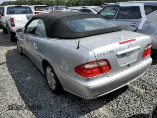 2000 Mercedes-Benz CLK 320/430 with VIN WDBLK65G0YT041396, listed as a Copart auction lot 73909004 with Not Provided miles and Salvage Title. Bid and sale history available at carsss.com. Image 2.