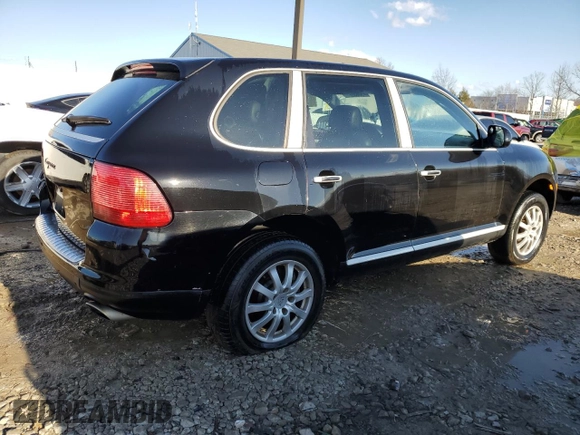 2006 Porsche Cayenne with VIN WP1AA29P76LA24346, listed as a Copart auction lot 43063195 with 191,236 mi miles and Salvage Title. Bid and sale history available at carsss.com. Image 3.