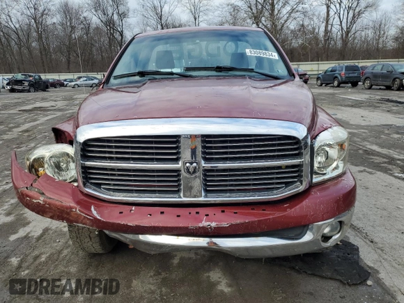 2006 Dodge 1500 SLT with VIN 1D7HU16N36J243326, listed as a Copart auction lot 83089834 with 142,078 mi miles and Salvage Title. Bid and sale history available at DreamBid. Image 5.