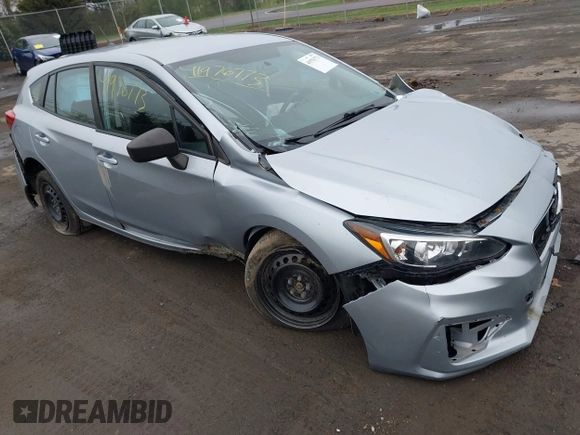 2019 Subaru Impreza with VIN 4S3GTAA65K3757170, listed as a IAAI auction lot 41976773 with 100,056 mi miles and . Bid and sale history available at DreamBid. Image 1.