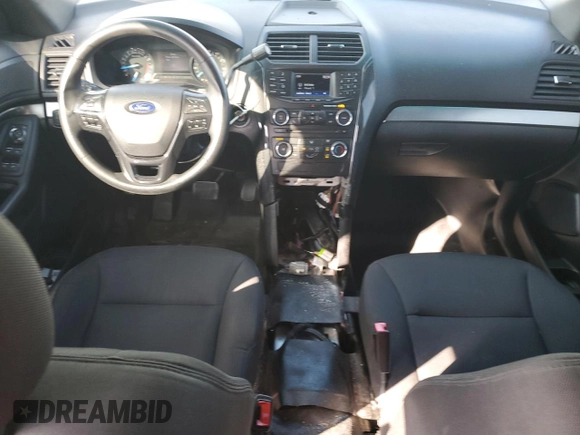 2016 Ford Utility Police Interceptor with VIN 1FM5K8AR4GGD30586, listed as a Copart auction lot 42431905 with 97,885 mi miles and Salvage Title. Bid and sale history available at carsss.com. Image 8.