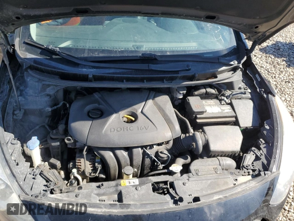 2013 Hyundai Elantra GT with VIN KMHD35LE7DU132034, listed as a Copart auction lot 47272195 with 169,980 mi miles and Salvage Title. Bid and sale history available at carsss.com. Image 12.