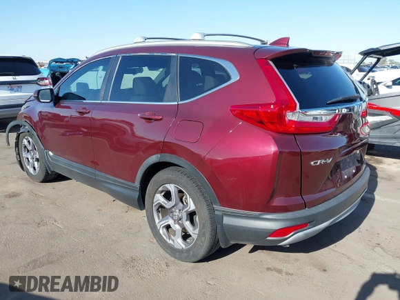 2019 Honda CR-V EX with VIN 7FARW1H53KE012423, listed as a IAAI auction lot 42040128 with 172,877 mi miles. Bid and sale history available at carsss.com. Image 3.