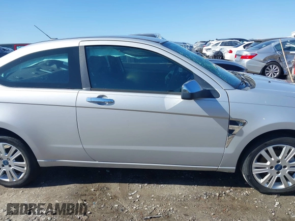 2008 Ford Focus SE with VIN 1FAHP33N48W114038, listed as a IAAI auction lot 41533744 with 143,065 mi miles. Bid and sale history available at carsss.com. Image 12.