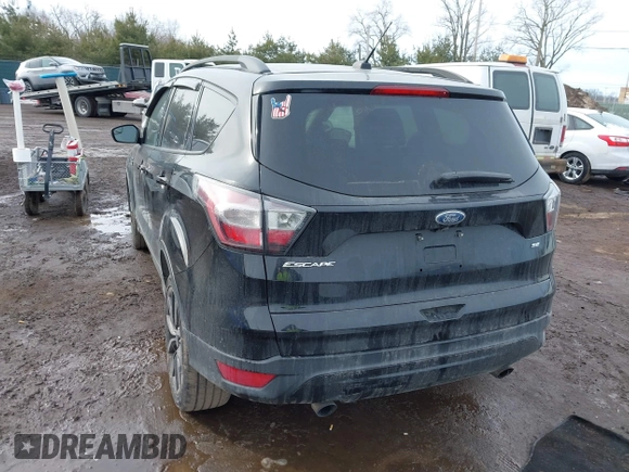 2017 Ford Escape SE with VIN 1FMCU0GD4HUA76833, listed as a IAAI auction lot 41642460 with 116,435 mi miles. Bid and sale history available at carsss.com. Image 3.