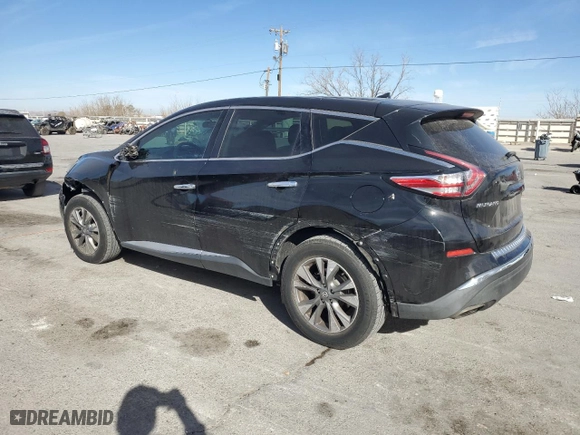 2015 Nissan Murano S with VIN 5N1AZ2MG1FN255566, listed as a Copart auction lot 46736765 with 134,417 mi miles and Salvage Title. Bid and sale history available at carsss.com. Image 2.