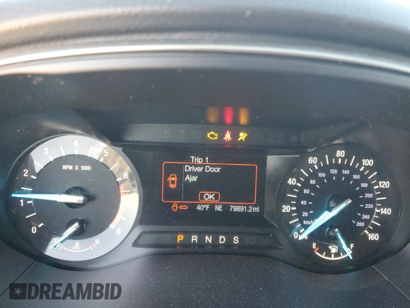 2016 Ford Fusion SE with VIN 1FA6P0HD3G5135893, listed as a Copart auction lot 41625165 with 79,891 mi miles and Salvage Title. Bid and sale history available at carsss.com. Image 9.