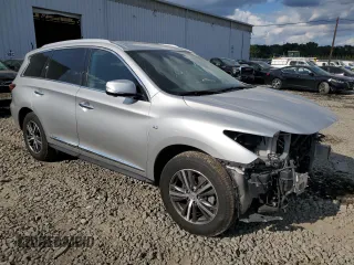2019 Infiniti QX60 Luxe with VIN 5N1DL0MM3KC551865, listed as a Copart auction lot 72581354 with 105,016 mi miles and Salvage Title. Bid and sale history available at DreamBid. Image 4.