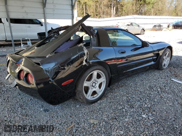1997 Chevrolet Corvette with VIN 1G1YY22G7V5109303, listed as a Copart auction lot 75363564 with 155,018 mi miles and Salvage Title. Bid and sale history available at carsss.com. Image 3.