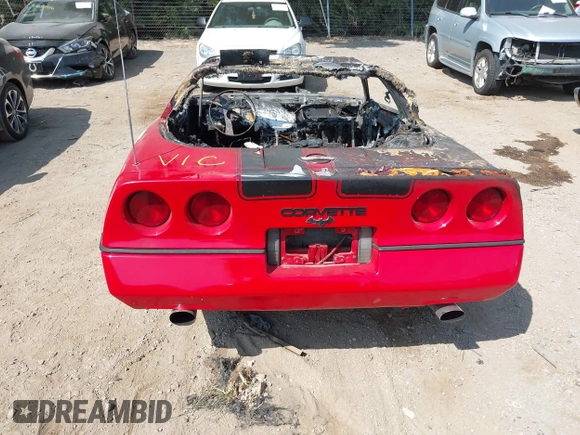 1984 Chevrolet Corvette with VIN 1G1AY0780E5150461, listed as a IAAI auction lot 40312618 with 1 mi miles. Bid and sale history available at carsss.com. Image 14.