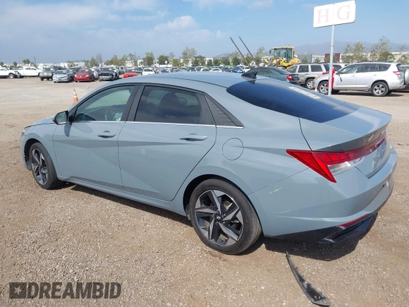 2023 Hyundai Elantra Limited z VIN KMHLP4AG9PU396410, wystawiony jako IAAI lot #42044194 z przebiegiem 52 662 mil mil oraz . Historia ofert i sprzedaży dostępna na DreamBid. Obrazek 3.