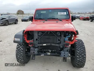 2023 Jeep Wrangler Sport with VIN 1C4HJXDG3PW584885, listed as a Copart auction lot 86057344 with 13,504 mi miles and Salvage Title. Bid and sale history available at DreamBid. Image 5.