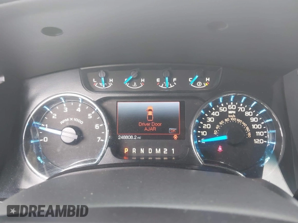 2014 Ford F-150 XL with VIN 1FTFX1CF9EKE62208, listed as a IAAI auction lot 41964303 with 248,808 mi miles and . Bid and sale history available at DreamBid. Image 7.