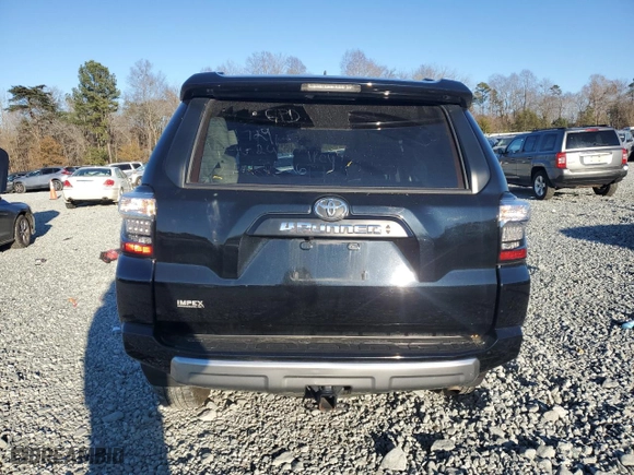 2023 Toyota 4Runner TRD Off Road with VIN JTEPU5JR6P6130526, listed as a Copart auction lot 83603484 with 0 mi miles and Salvage Title. Bid and sale history available at carsss.com. Image 6.