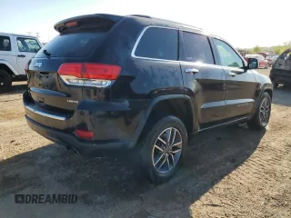 2019 Jeep Grand Cherokee Limited X with VIN 1C4RJFBT2KC591948, listed as a Copart auction lot 55789005 with 54,110 mi miles and Salvage title. Bid and sale history available at DreamBid. Image 3.
