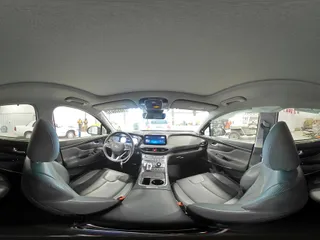 2021 Hyundai Santa Fe Limited with VIN 5NMS44AL2MH334663, listed as a Copart auction lot 68536612 with 14,770 mi miles. Bid and sale history available at carsss.com. Image 14.
