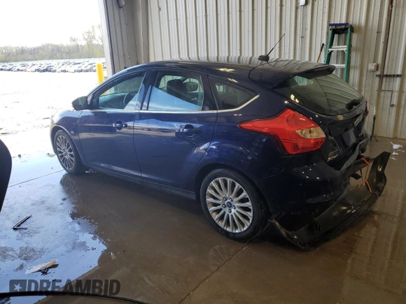2012 Ford Focus Titanium с VIN 1FAHP3N25CL145070, выставлен на аукционе Copart как лот 55840775 с пробегом 105 129 миль миль и На запчасти • Non repairable. История ставок и продаж доступна на DreamBid. Изображение 2.