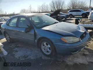 2006 Ford Taurus SE with VIN 1FAFP53U26A118660, listed as a Copart auction lot 42566095 with 0 mi miles and Salvage Title. Bid and sale history available at carsss.com. Image 4.