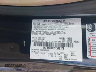 2009 Mercury Milan Premier с VIN 3MEHM08189R618375, выставлен на аукционе IAAI как лот 42270906 с пробегом 111 231 миль миль и . История ставок и продаж доступна на DreamBid. Изображение 9.