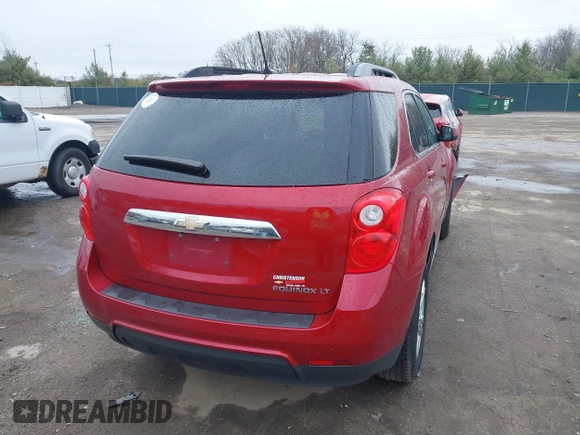 2014 Chevrolet Equinox LT with VIN 1GNALBEK0EZ117928, listed as a IAAI auction lot 41910173 with 113,634 mi miles. Bid and sale history available at carsss.com. Image 4.