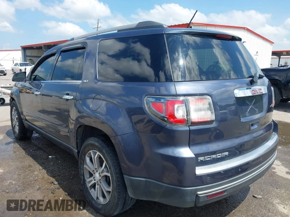 2014 GMC Acadia SLT z VIN 1GKKRRKDXEJ117447, wystawiony jako IAAI lot #42263858 z przebiegiem 274 442 mil mil oraz . Historia ofert i sprzedaży dostępna na DreamBid. Obrazek 3.