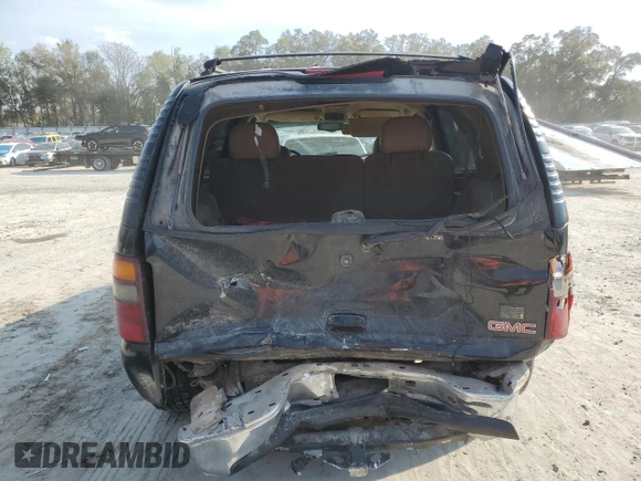 2000 GMC Yukon SLT with VIN 1GKEK13T7YJ160589, listed as a Copart auction lot 46354275 with 292,599 mi miles and Salvage Title. Bid and sale history available at carsss.com. Image 6.