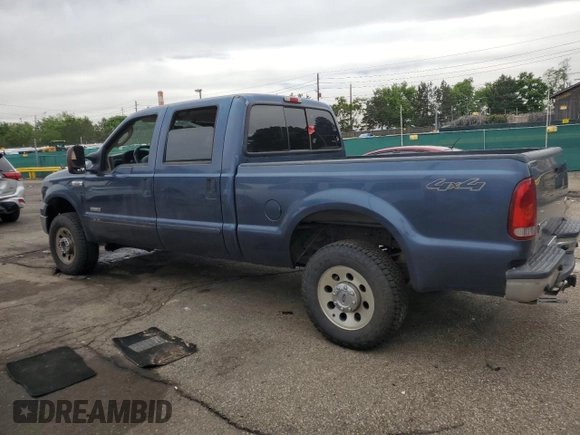 2005 Ford F-250 XL z VIN 1FTSW21P05EB77091, wystawiony jako Copart lot #59380265 z przebiegiem 158 934 mil mil oraz Nie do naprawy • Non repairable. Historia ofert i sprzedaży dostępna na DreamBid. Obrazek 2.