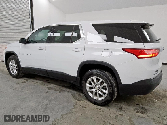 2021 Chevrolet Traverse LS with VIN 1GNERFKW7MJ123401, listed as a Copart auction lot 61688025 with 51,777 mi miles and Clean title. Bid and sale history available at DreamBid. Image 2.