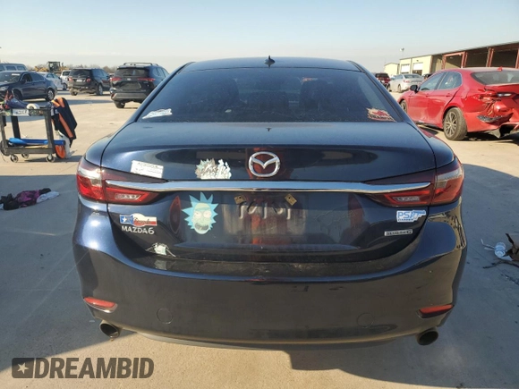 2020 Mazda 6 Grand Touring with VIN JM1GL1TY0L1518914, listed as a Copart auction lot 88895275 with 85,295 mi miles and Salvage Title. Bid and sale history available at DreamBid. Image 6.
