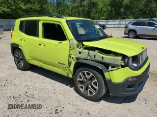2018 Jeep Renegade Latitude z VIN ZACCJABB6JPJ09909, wystawiony jako Copart lot #54724035 z przebiegiem 72 932 mil mil oraz Szkoda całkowita • Salvage title. Historia ofert i sprzedaży dostępna na DreamBid. Obrazek 4.