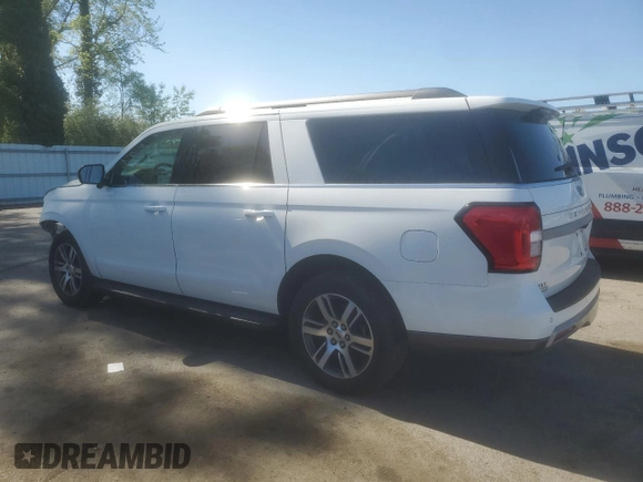 2024 Ford Expedition Max XLT with VIN 1FMJK1J89REA75543, listed as a Copart auction lot 54784445 with Not provided miles and Salvage title. Bid and sale history available at DreamBid. Image 2.