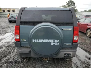 2006 Hummer H3 with VIN 5GTDN136068182763, listed as a Copart auction lot 81351774 with 198,247 mi miles and Non Repairable. Bid and sale history available at carsss.com. Image 6.