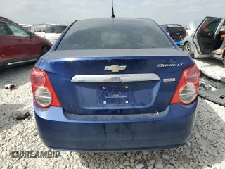 2014 Chevrolet Sonic LT with VIN 1G1JC5SB3E4141502, listed as a Copart auction lot 47993125 with Not Provided miles and Salvage Title. Bid and sale history available at DreamBid. Image 6.